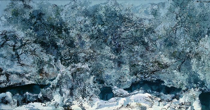 2012 Hong Ling-Chill Valley 寒谷-120 x 230cm 布面油畫 2012-Private Collection.jpg